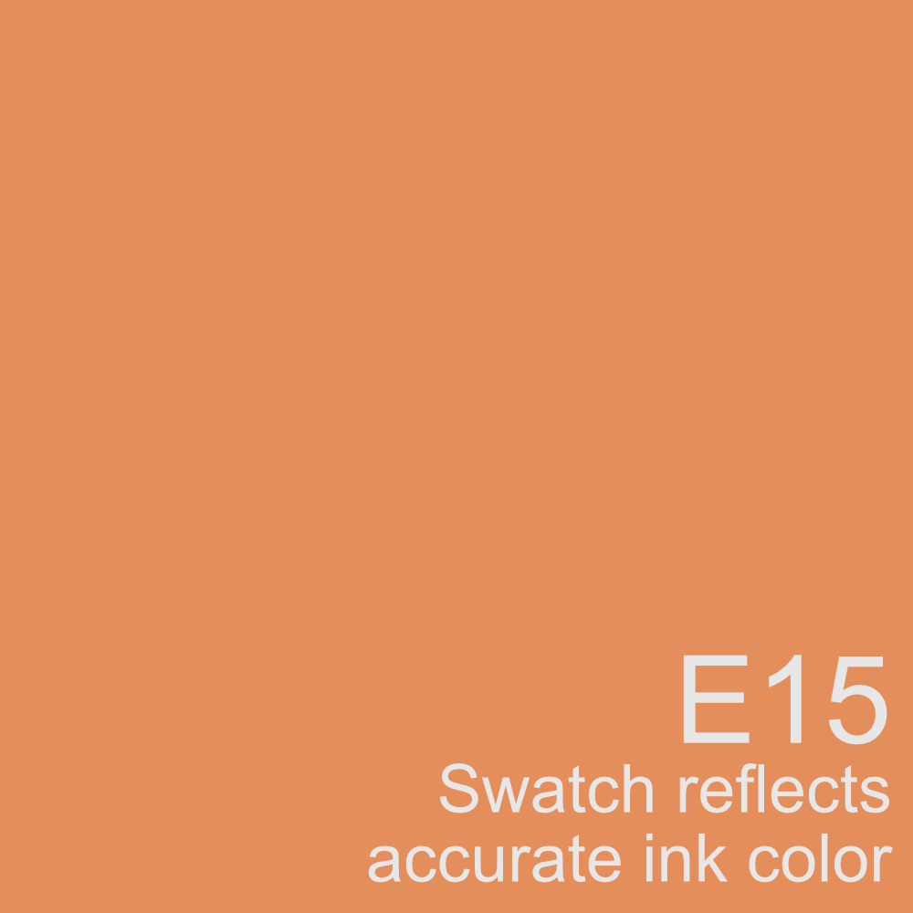 E15 - Copic Sketch Marker Dark Suntan — Violeta Ink